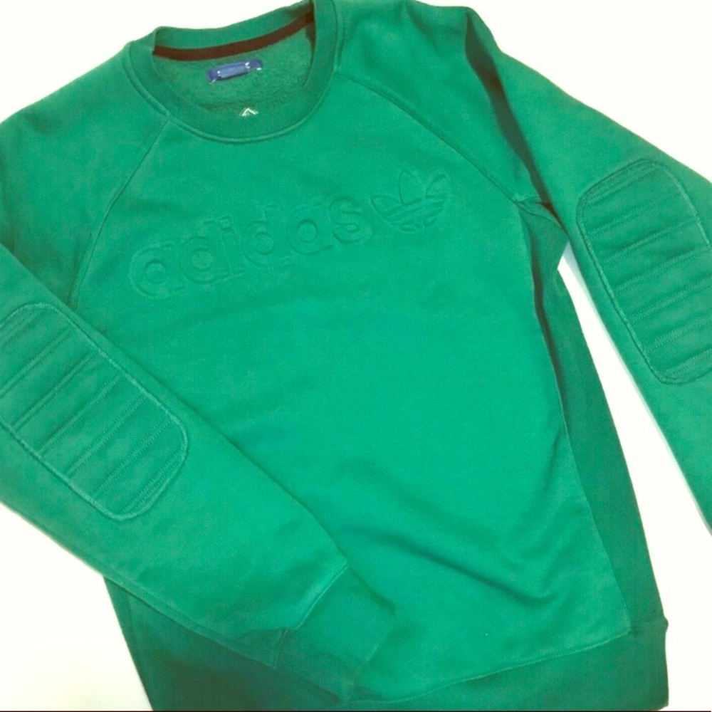 Adidas Green Crewneck Sweatshirt